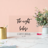 La Nuit Avant Le Dîner De La Répétition Mariage (Mariage)