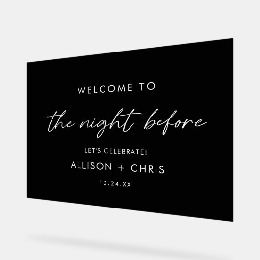 La Nuit Avant Le Dîner De La Répétition Noire (Angle)