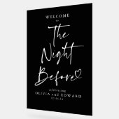 La nuit avant le dîner de répétition (Angle)