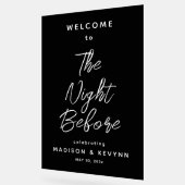 La nuit avant le dîner de répétition (Angle)