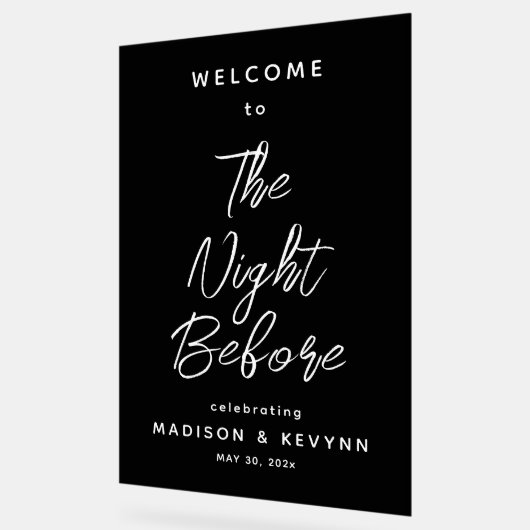 La nuit avant le dîner de répétition (Angle)