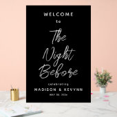 La nuit avant le dîner de répétition (Mariage)