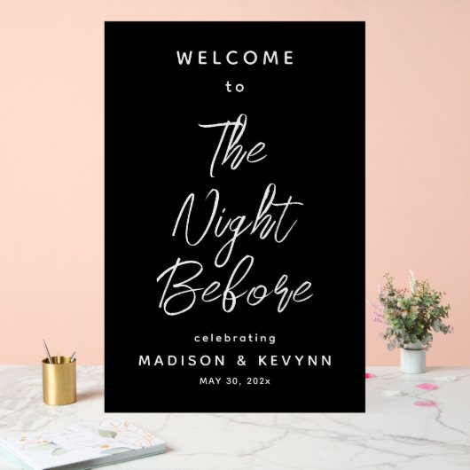 La nuit avant le dîner de répétition (Mariage)