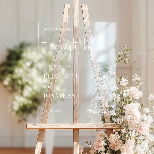 La Nuit Avant Le Dîner De Répétition De La Tour De