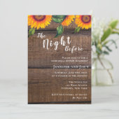 La Nuit Avant Le Dîner De Répétition Invitation (Debout devant)