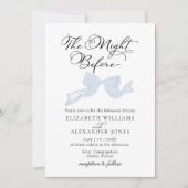 La Nuit Avant Le Dîner De Répétition Invitations B (Devant)