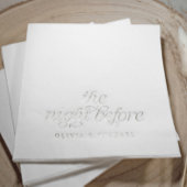 La Nuit Avant Le Dîner De Répétition Moderne