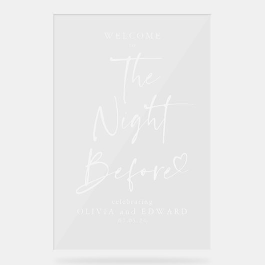 La Nuit Avant Le Dîner De Répétition Signal Transp (Recto)