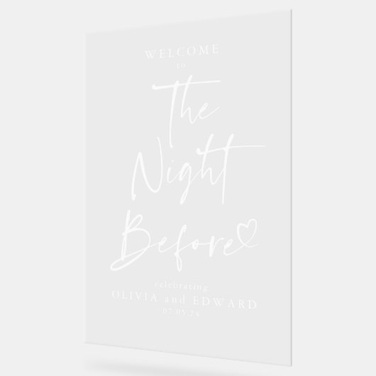 La Nuit Avant Le Dîner De Répétition Signal Transp (Angle)