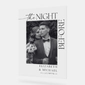 La nuit avant le dîner Mariage d'accueil (Angle)