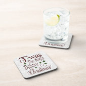 La nuit avant les Dessous de verre de Noël (Côté Droit)