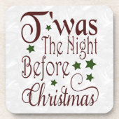 La nuit avant les Dessous de verre de Noël (Devant)