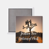 La nuit commence à Joshua Tree Magnet (Recto/Verso)