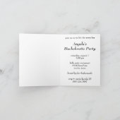 La nuit des filles ! Invitation de partie de (Intérieur)