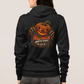 La Nuit d'Horreur d'Halloween Sweat à Capuche Zip (Dos)
