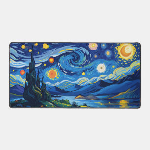 La Nuit Éblouissante Sur L'Océan Calme