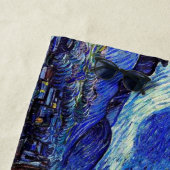 La nuit étoilée a inspiré des serviettes de Van (En situation)