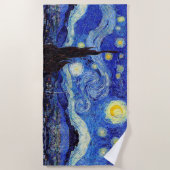 La nuit étoilée a inspiré des serviettes de Van (Devant)