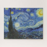 La nuit étoilée de Van Gogh Jigsaw Puzzle<br><div class="desc">S'il vous plaît visitez mon magasin pour un design plus intéressant et plus de choix de couleurs. => zazzle.com/iwheels*</div>