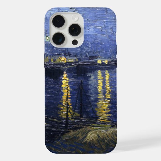 La Nuit étoilée sur le Rhône de Van Gogh (Verso)