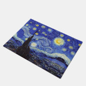 La nuit étoilée Van Gogh a inspiré le tapis de (Incliné)