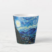 La nuit étoilée Van Gogh Latte Coffee Mug (Devant)