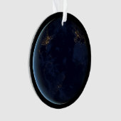 La nuit, lumière de la ville terrestre (devant)