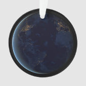 La nuit, lumière de la ville terrestre (devant)