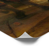 La nuit par Rembrandt van Rijn Poster (Coin)