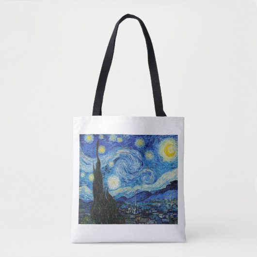 "LA NUIT STARRY" DE VINCENT VAN GOGH SAC FOURRE-TO (Devant)