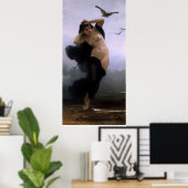La Nuit William-Adolphe Bouguereau Poster (Thuiskantoor)