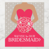 La nuptiale serez-vous nos étiquettes de vin de de (Étiquettes simples)