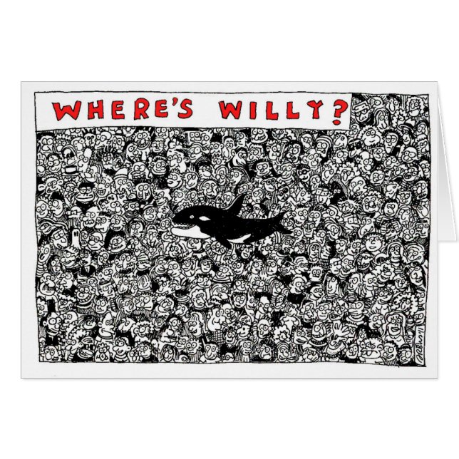 Là où est la bande dessinée de Willy par Sam (Devant horizontal)