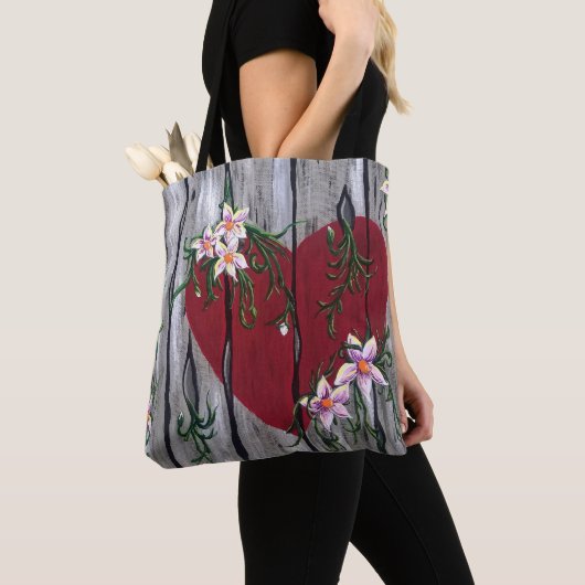 Là où l'amour élève le sac fourre-tout (De près)