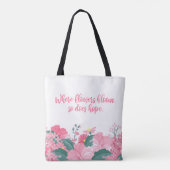 Là où les fleurs fleurissent ainsi espère le sac (Dos)