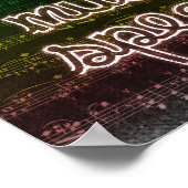 Là où les mots échouent, la musique parle Poster (Coin)