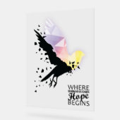 "Là où s'achève l'obscurité, l'espoir commence." (Angle)