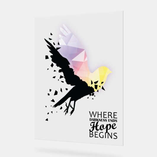 "Là où s'achève l'obscurité, l'espoir commence." (Angle)