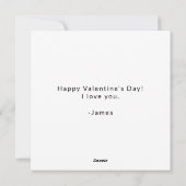 Là où tout a commencé Carte personnalisée de la Sa (Dos)