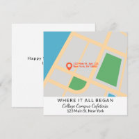 Là où tout a commencé Carte personnalisée de la Sa