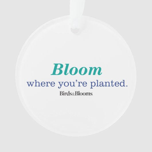 Là où vous êtes plantés (devant)