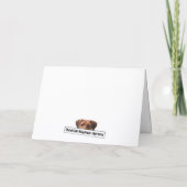 La pagaille patchwork de Franken‑Pup - Carte Hallo (Dos)