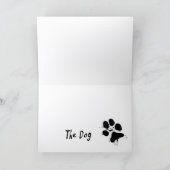 La pagaille patchwork de Franken‑Pup - Carte Hallo (Intérieur)