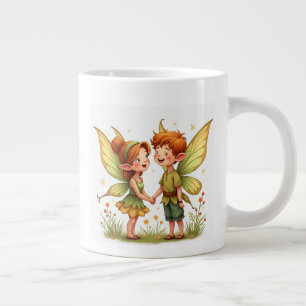 La paire de Mugs de fées d'amour