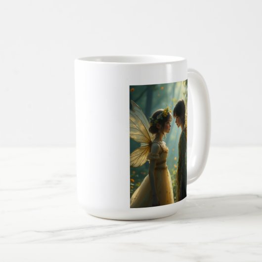 La paire de Mugs de fées d'amour (Devant droit)