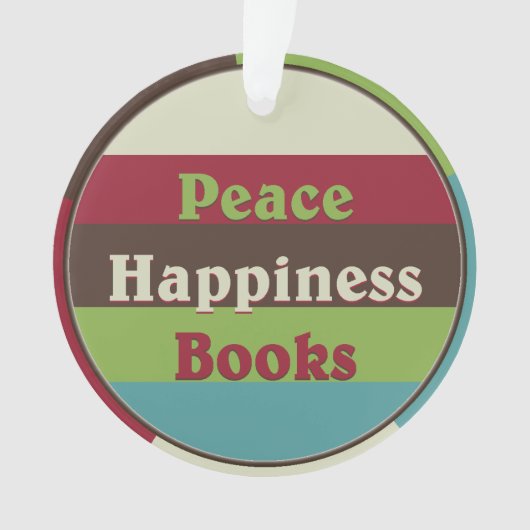 La paix, bonheur, réserve l'ornement de club de (devant)