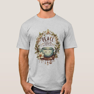 La paix commence avec un T-shirt souriant