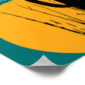 "La paix de l'esprit" dans le désert | Poster (Coin)