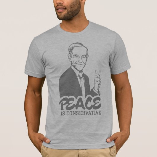 La paix de Ron Paul est T-shirt conservateur (Devant)