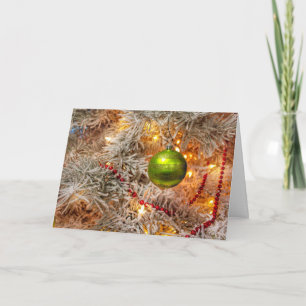 La paix, la joie et la magie de la carte de Noël